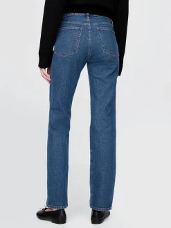 High Rise '90s Slim Straight Jeans