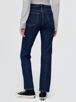 High Rise '90s Slim Straight Jeans