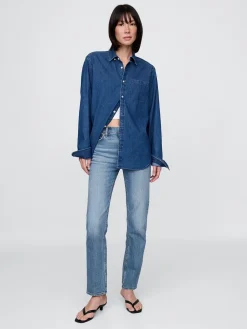 High Rise ’90s Slim Straight Jeans