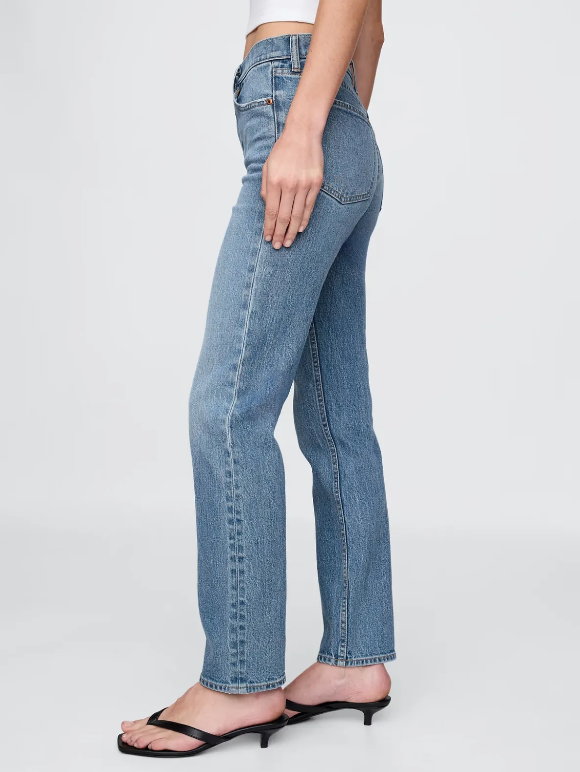 High Rise ’90s Slim Straight Jeans