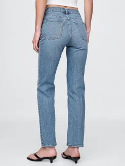 High Rise ’90s Slim Straight Jeans