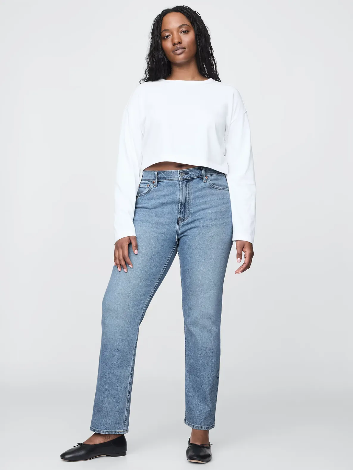 High Rise ’90s Slim Straight Jeans