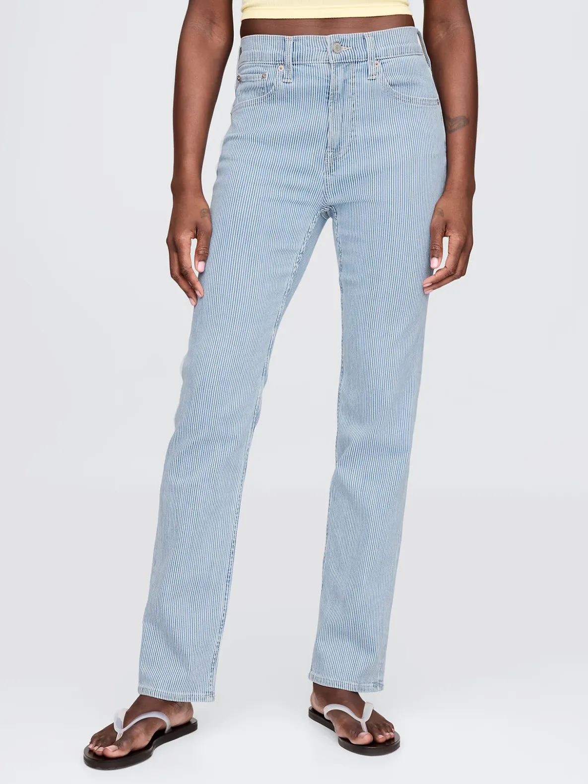 High Rise '90s Slim Straight Jeans