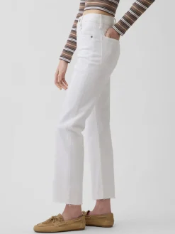 High Rise ’90s Slim Straight Crop Jeans