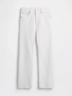 High Rise ’90s Slim Straight Crop Jeans