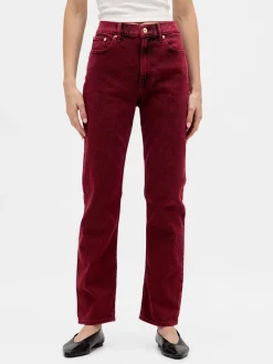 High Rise '90s Slim Straight Jeans
