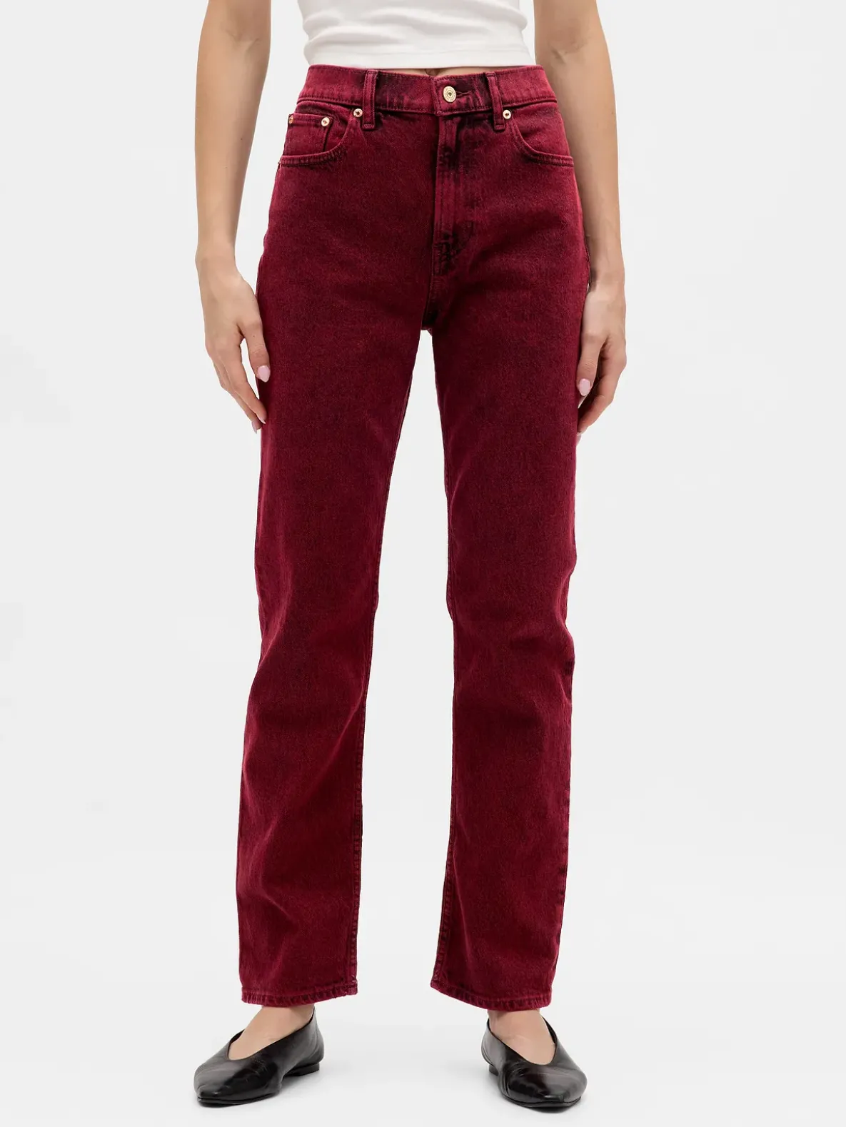High Rise '90s Slim Straight Jeans