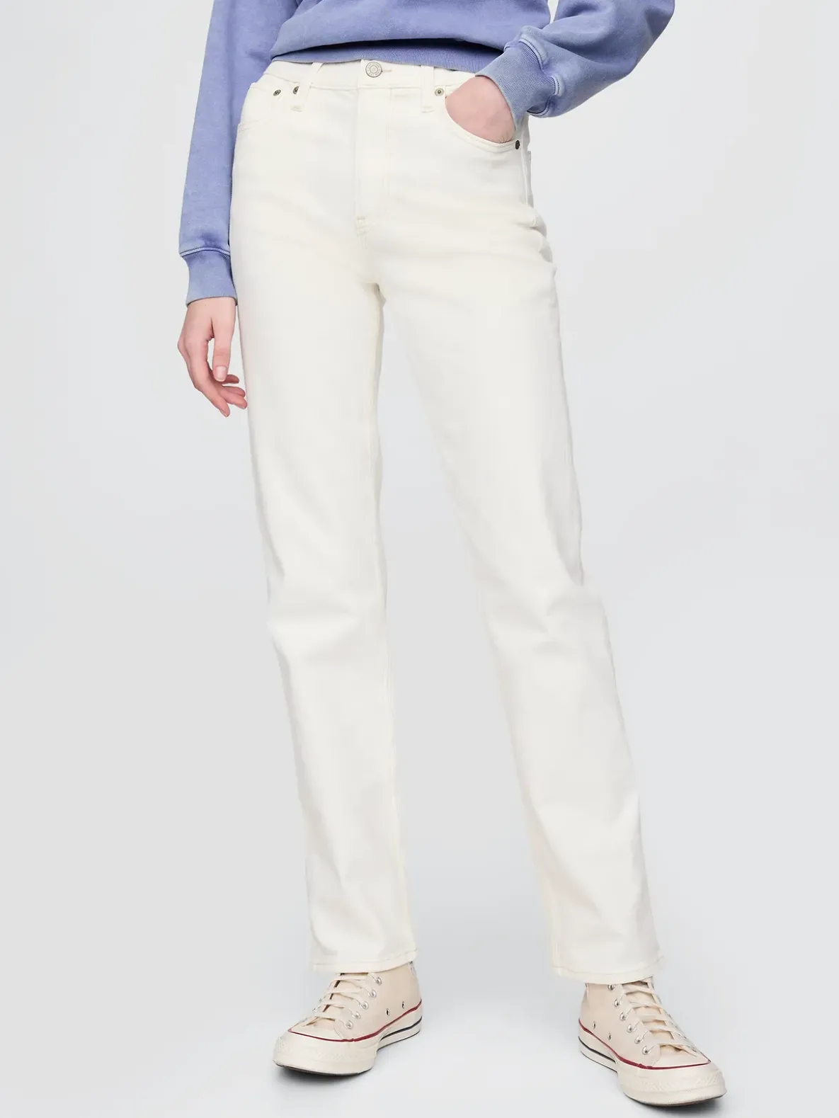 High Rise '90s Slim Straight Jeans