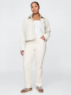 High Rise '90s Slim Straight Jeans