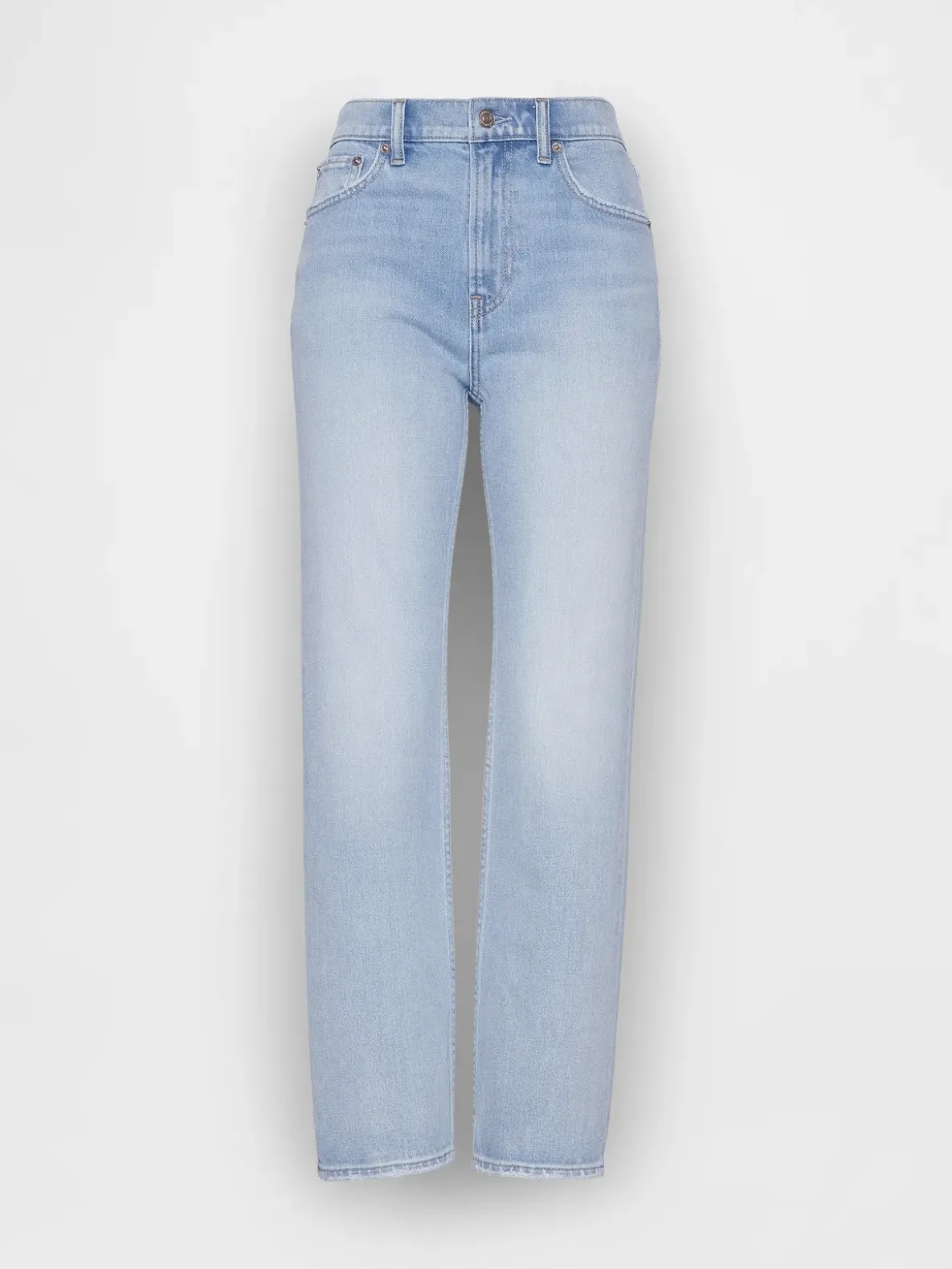 High Rise ’90s Slim Straight Crop Jeans