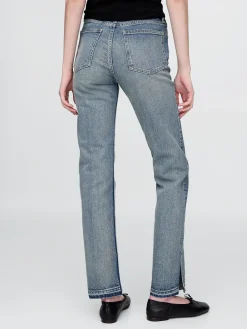High Rise '90s Slim Straight Jeans