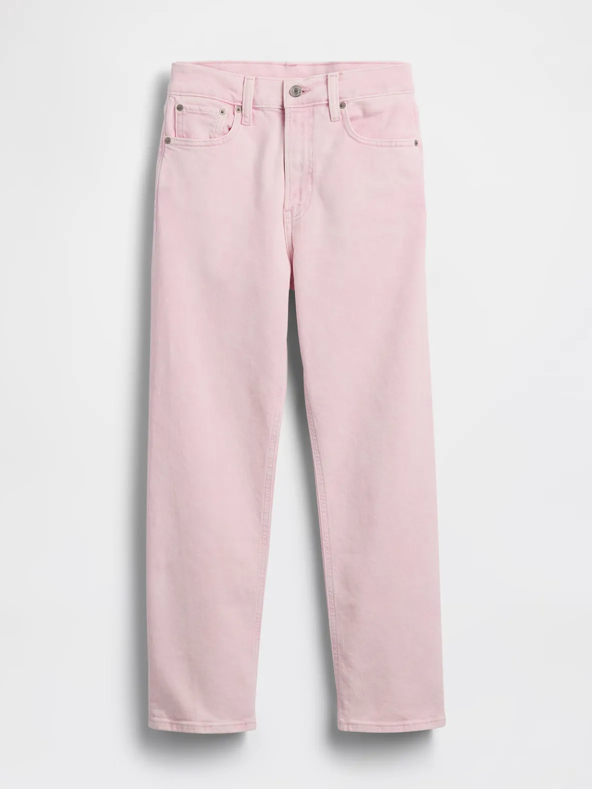 High Rise '90s Slim Straight Crop Jeans