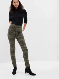 High Rise True Skinny Jeans