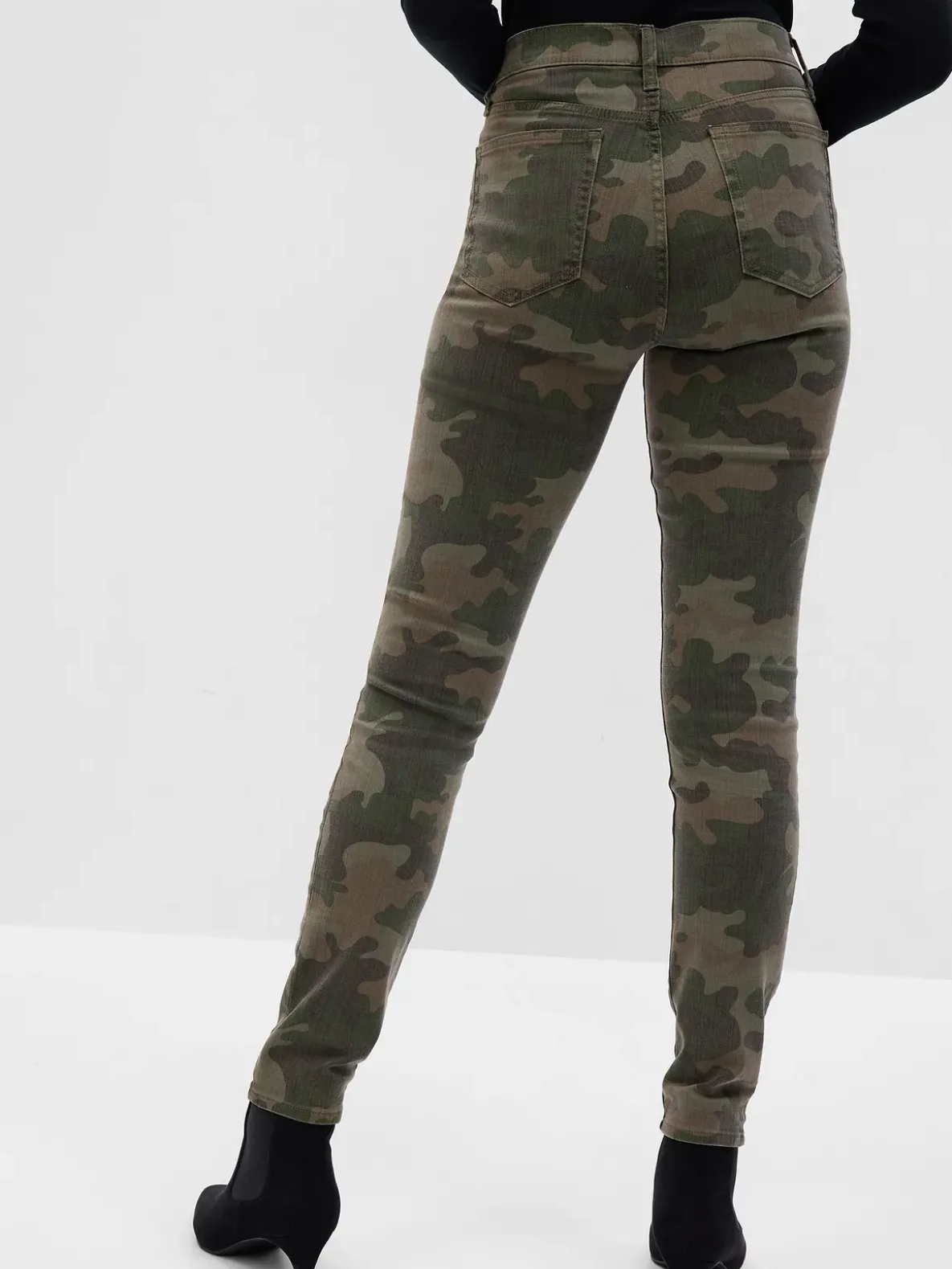 High Rise True Skinny Jeans