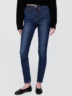High Rise True Skinny Jeans