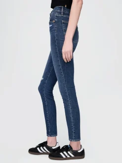 High Rise True Skinny Jeans