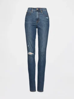 High Rise True Skinny Jeans