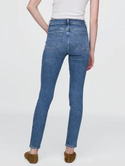 High Rise True Skinny Jeans