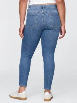 High Rise True Skinny Jeans