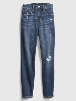 High Rise True Skinny Jeans