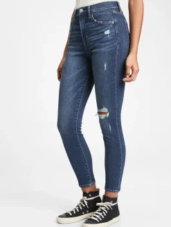 High Rise True Skinny Jeans