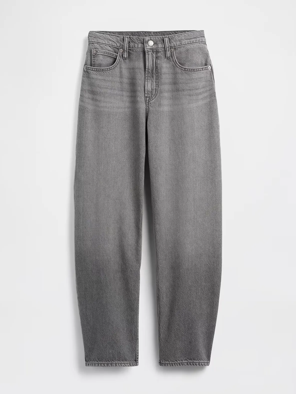 High Rise UltraSoft Barrel Jeans