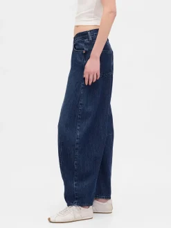 High Rise UltraSoft Crossover Horseshoe Jeans