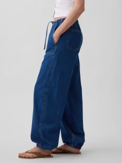 High Rise UltraSoft Easy Barrel Jeans