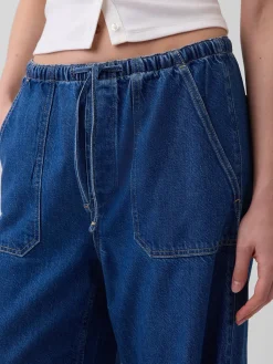 High Rise UltraSoft Easy Barrel Jeans