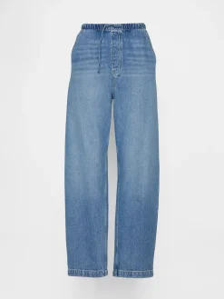High Rise UltraSoft Easy Barrel Jeans