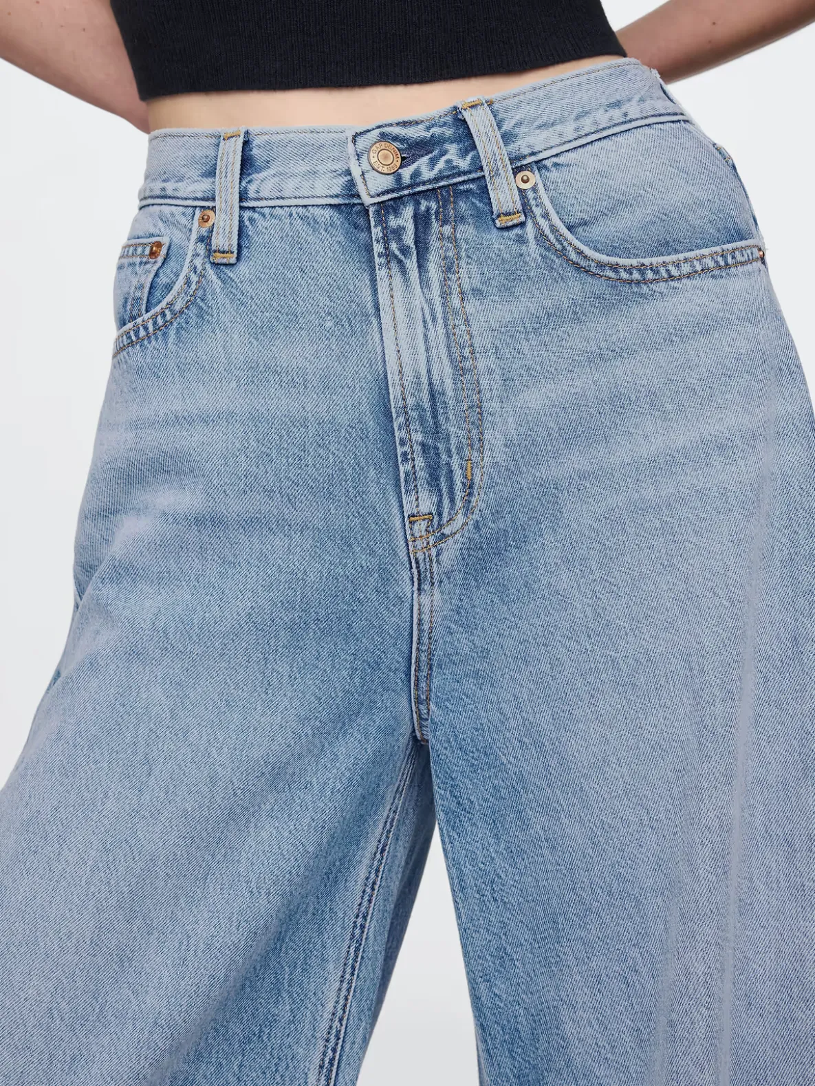 High Rise UltraSoft Horseshoe Jeans