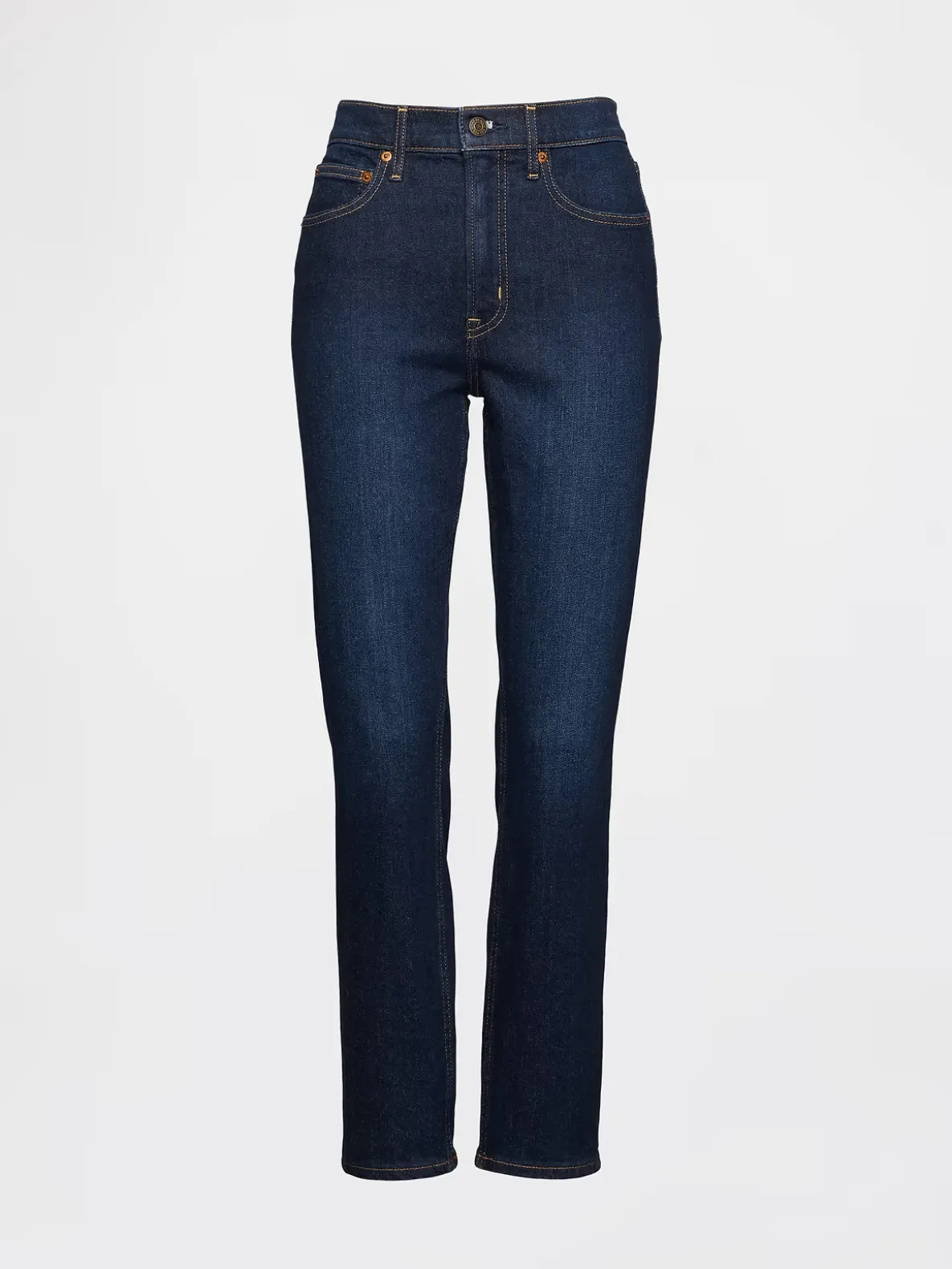 High Rise Vintage Slim Jeans