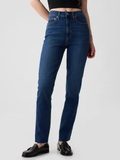 High Rise Vintage Slim Jeans