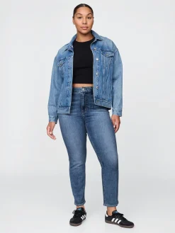 High Rise Vintage Slim Jeans