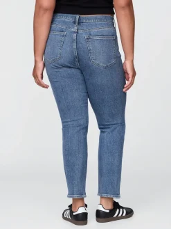 High Rise Vintage Slim Jeans