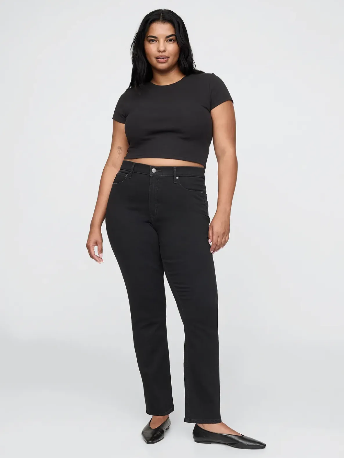 High Rise Vintage Slim Jeans