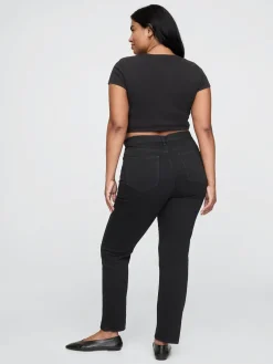 High Rise Vintage Slim Jeans