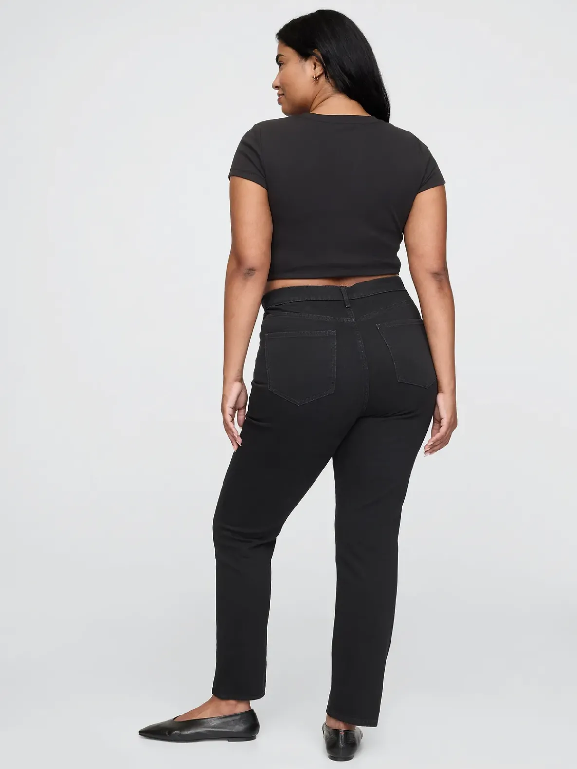 High Rise Vintage Slim Jeans