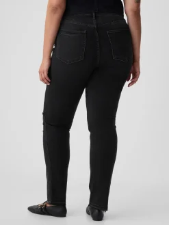 High Rise Vintage Slim Jeans