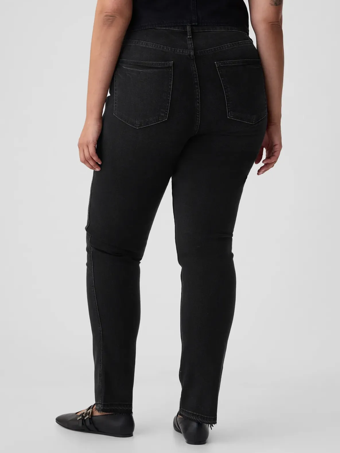 High Rise Vintage Slim Jeans
