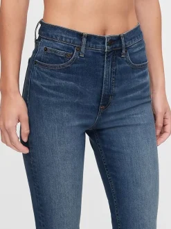 High Rise Vintage Slim Jeans