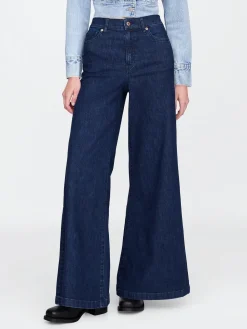 High Rise Wide Flare Jeans