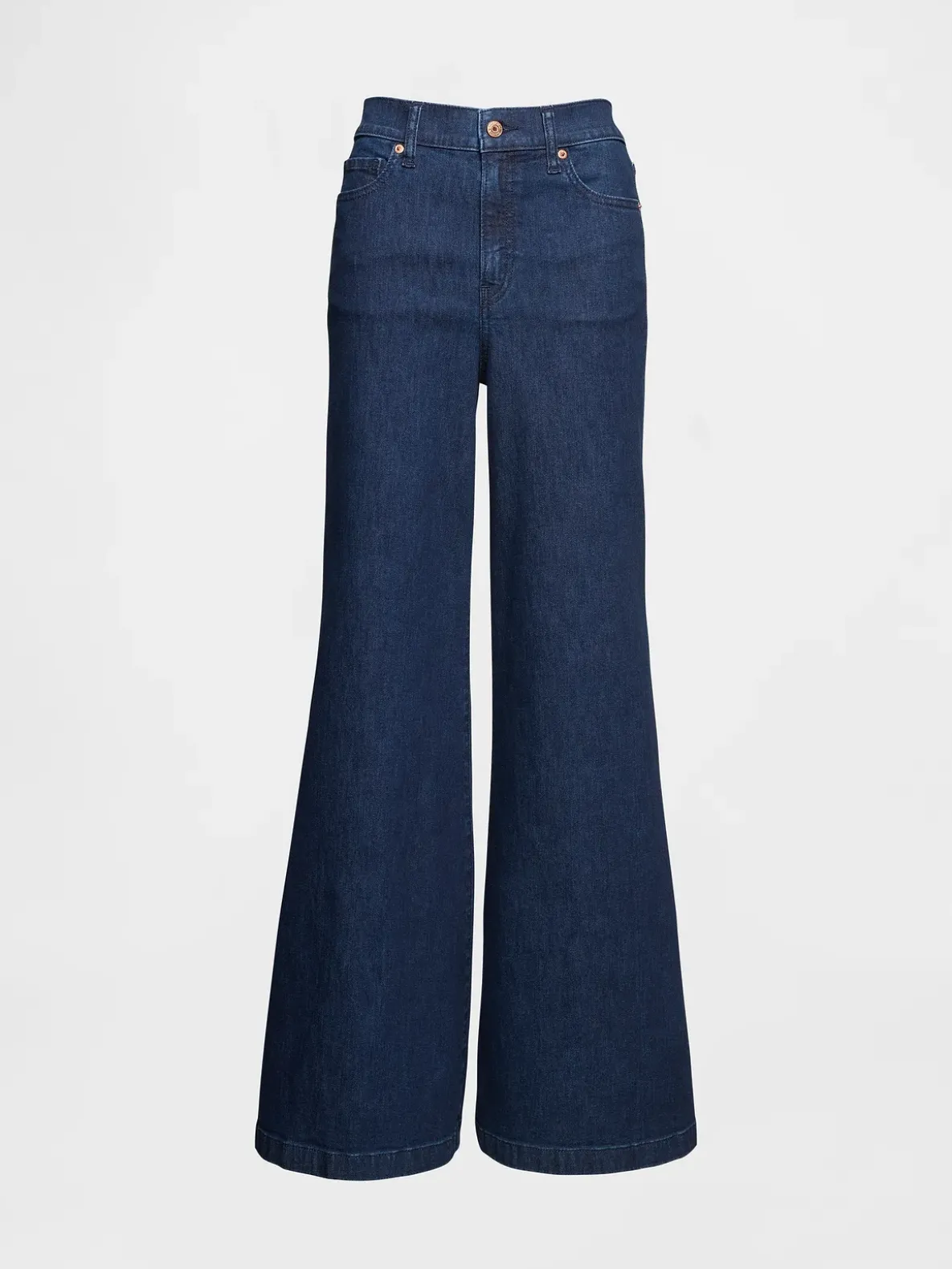 High Rise Wide Flare Jeans