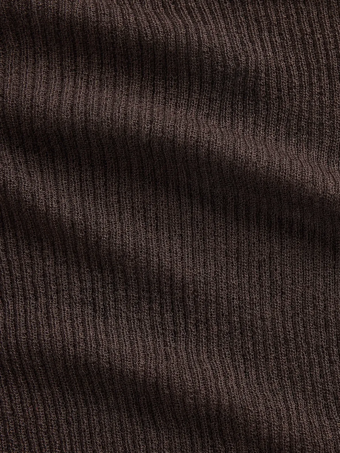 High-Neck Sheer Sweater