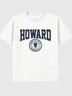 Howard University Collegiate Seal Dark Graphic T-Shirt