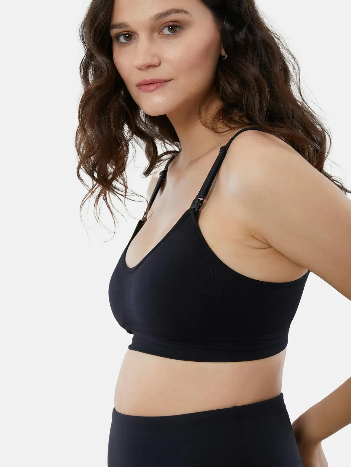 Ingrid and Isabel Basics Maternity Seamless 2 in 1 Nursing and Pumping Bra 2 Pack