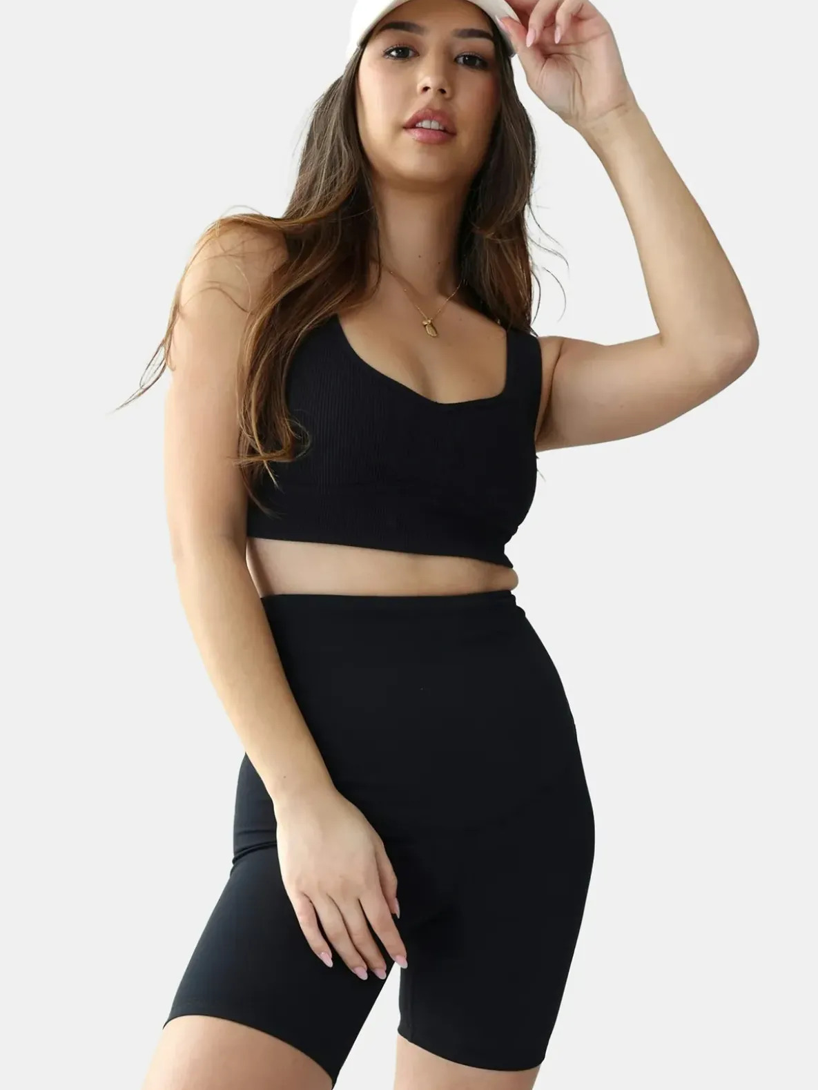 Ingrid and Isabel Postpartum Legging and Bike Short Two Pack