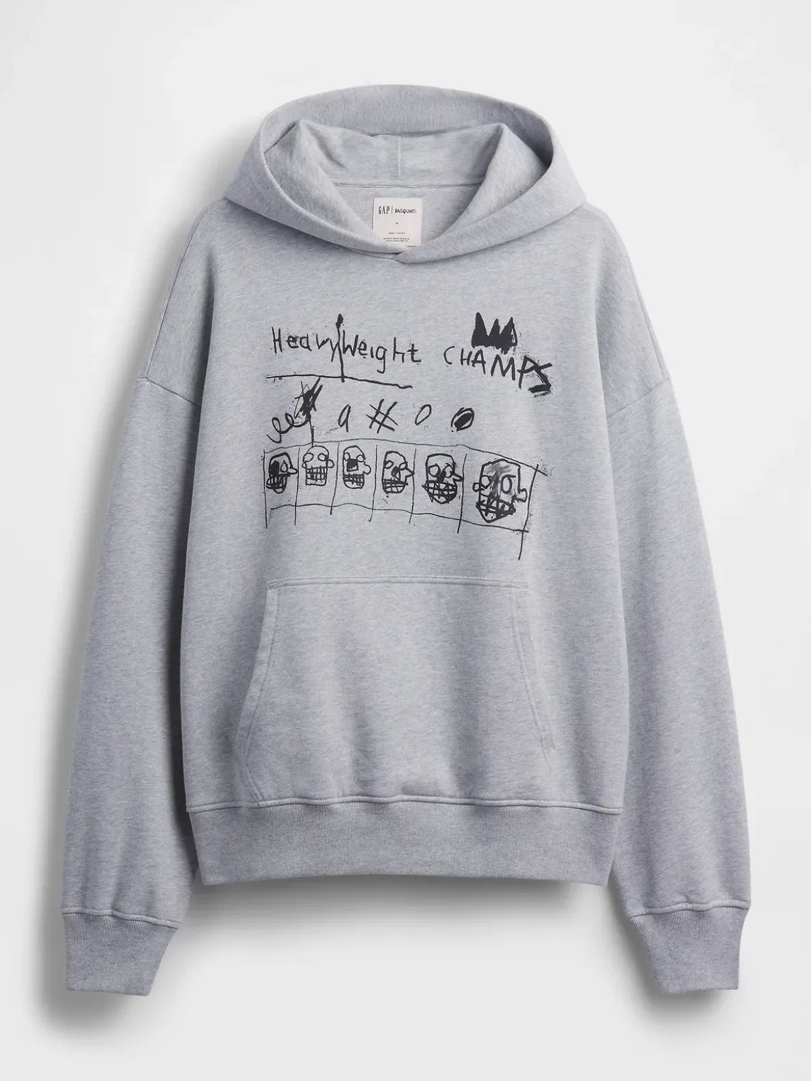 Jean-Michel Basquiat Heavyweight Hoodie