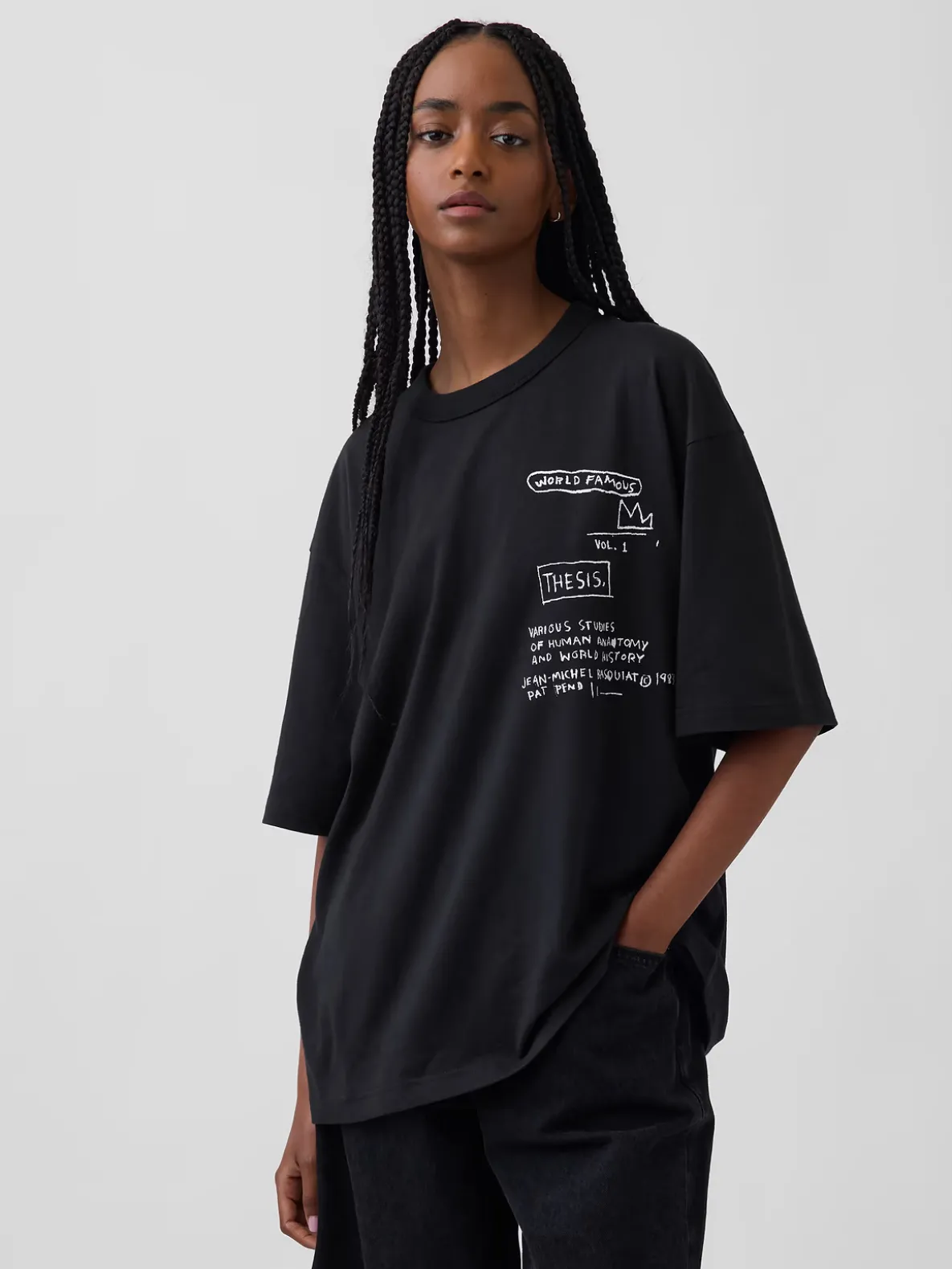 Jean-Michel Basquiat Oversized T-Shirt