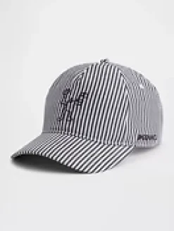 Jean-Michel Basquiat Stripe Baseball Hat